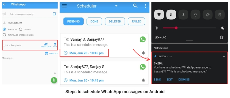  How To Schedule WhatsApp messages on Android?