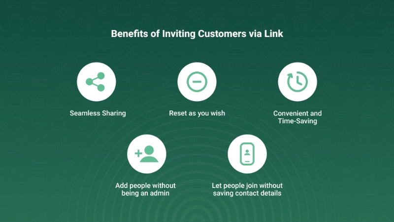 WhatsApp Group Link_Benefits of Inviting Customers via a Link