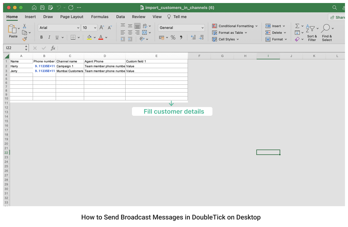 Step-by-Step Process to Create a Broadcast Campaign in DoubleTick