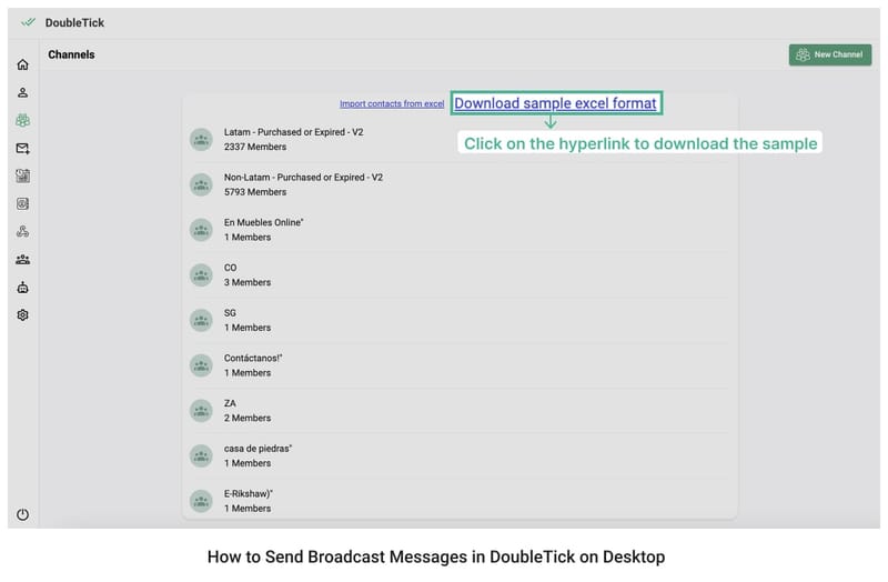 Step-by-Step Process to Shoot Broadcast Campaign in DoubleTick