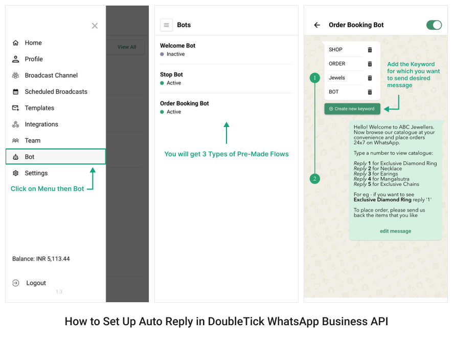  How to Set Up Auto Reply in DoubleTick Whatsapp Business API