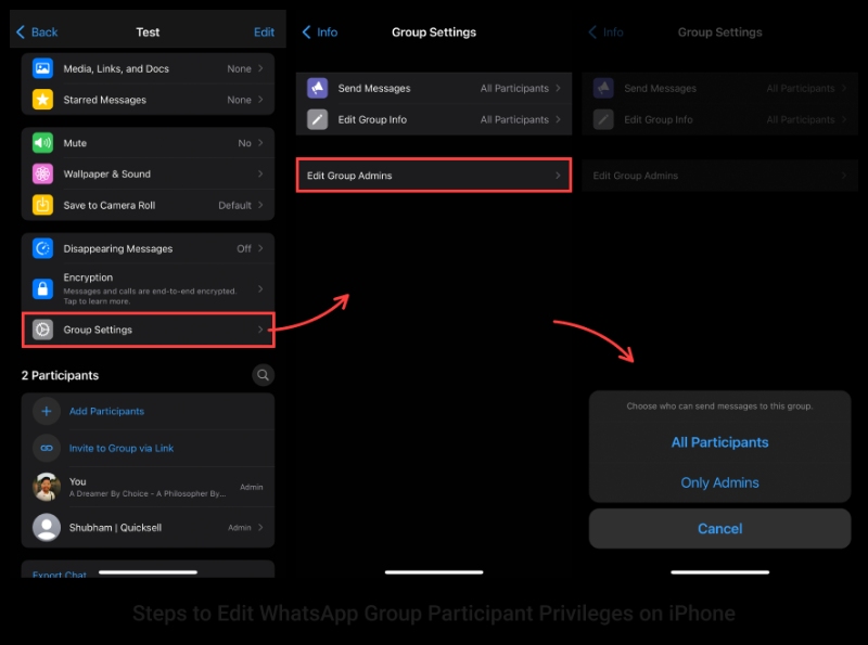 How to Edit WhatsApp Group Participant Privileges_DoubleTick_Ultimate guide to WhatsApp group latest edition