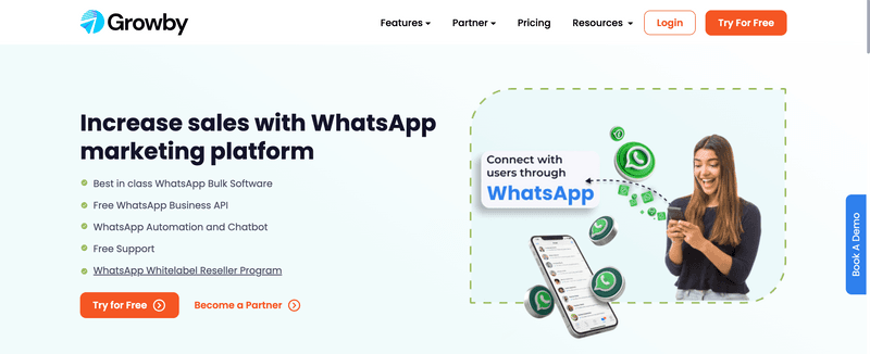 Top WhatsApp Automation Tools - Growby