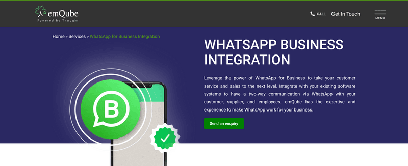 Top WhatsApp Business API & Shared Inbox Providers in Dubai__ emQube